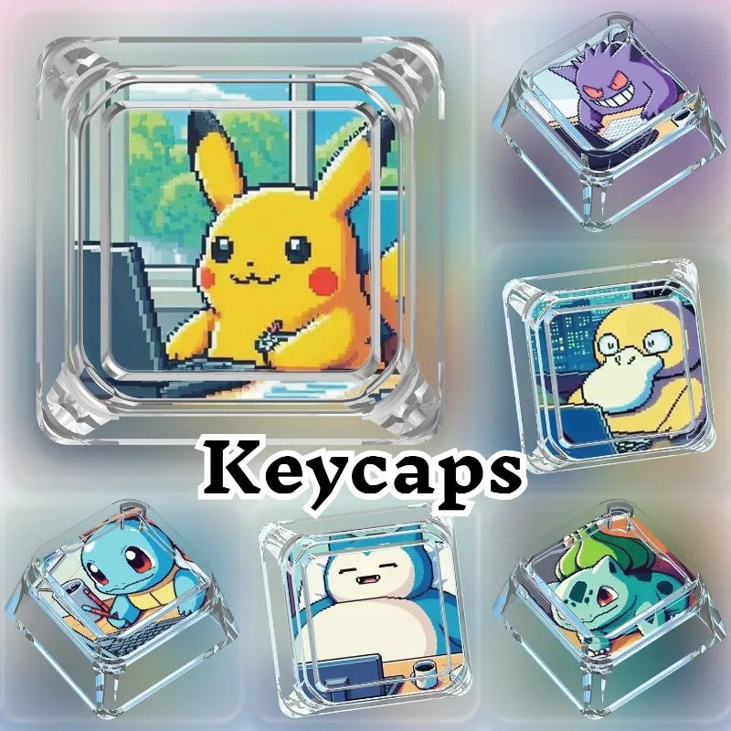 Cute Animal Figure Transparent ESC Keycap (MX Compatible)