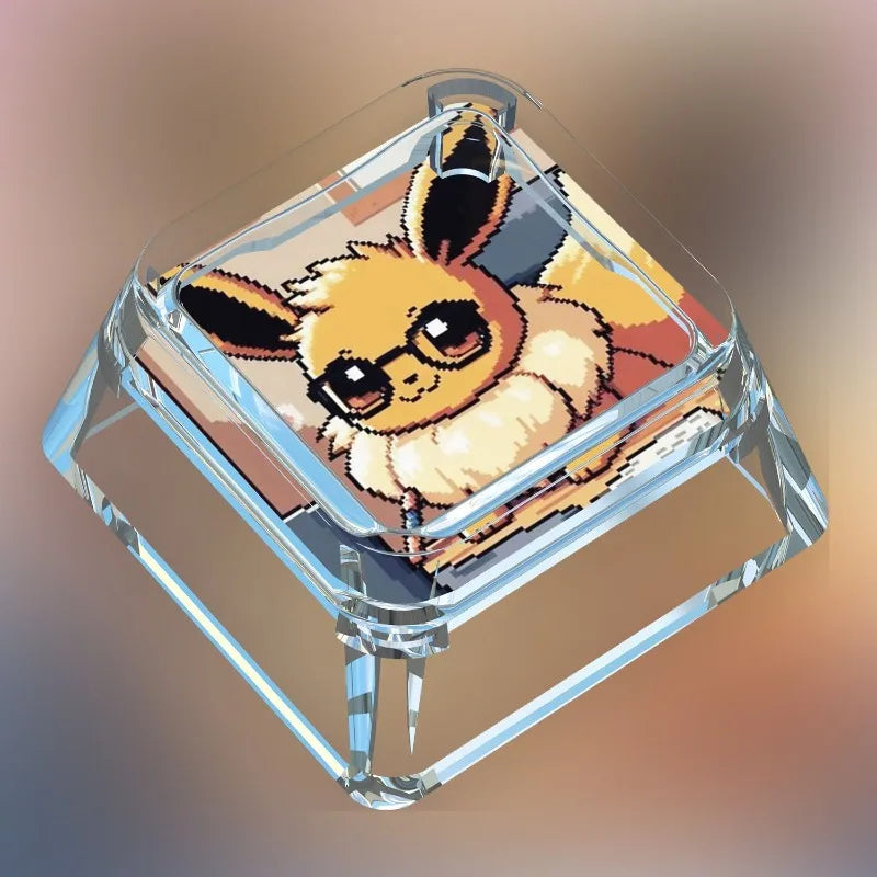 Cute Animal Figure Transparent ESC Keycap (MX Compatible)