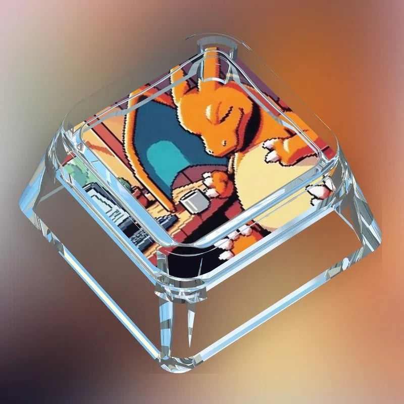 Cute Animal Figure Transparent ESC Keycap (MX Compatible)