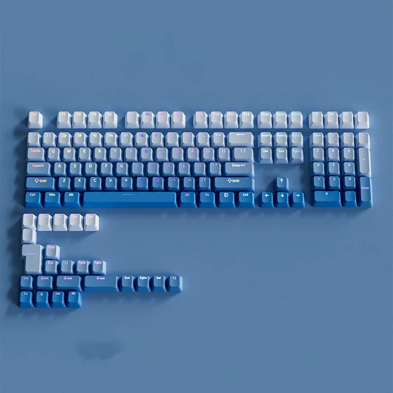 Gradient PBT Double-Shot Keycap Set (OEM, 133 Keys)