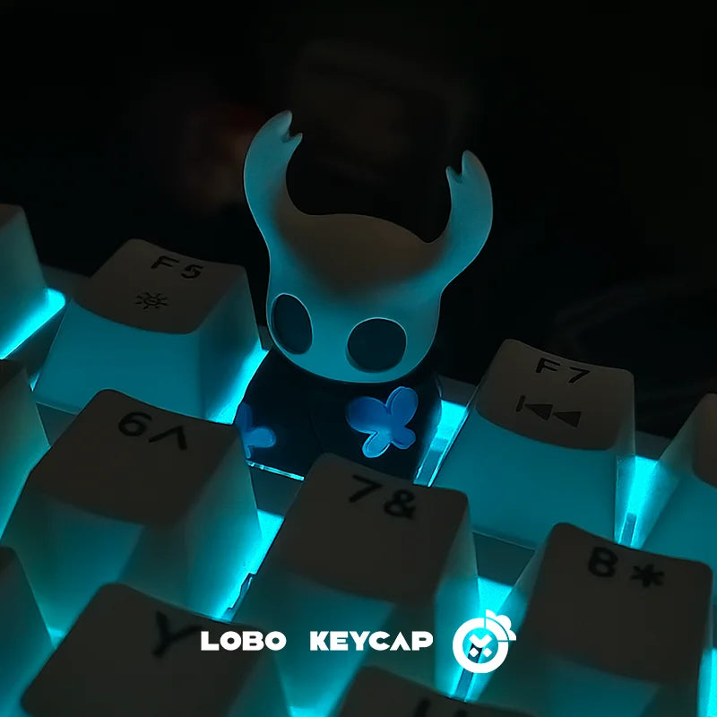 Glow Horned Figure Resin ESC Keycap (MX Compatible)