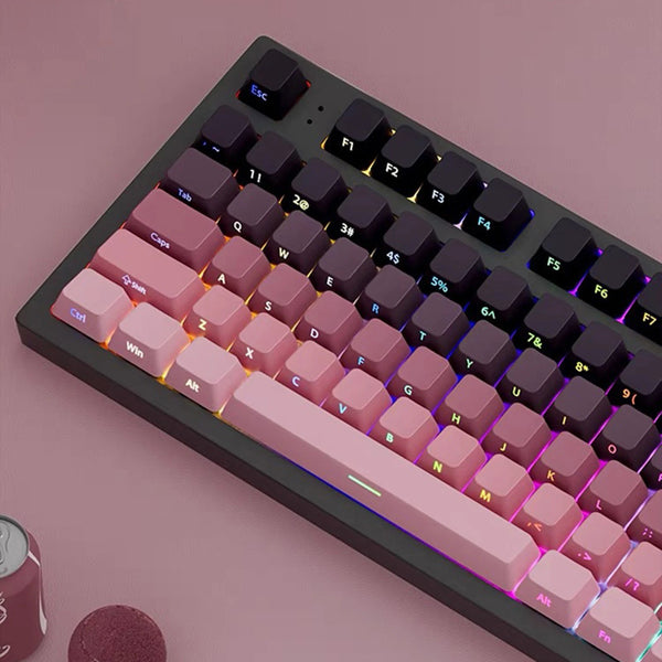 Gradient Side-Print PBT Double-Shot Keycap Set (OEM, 130+ Keys)