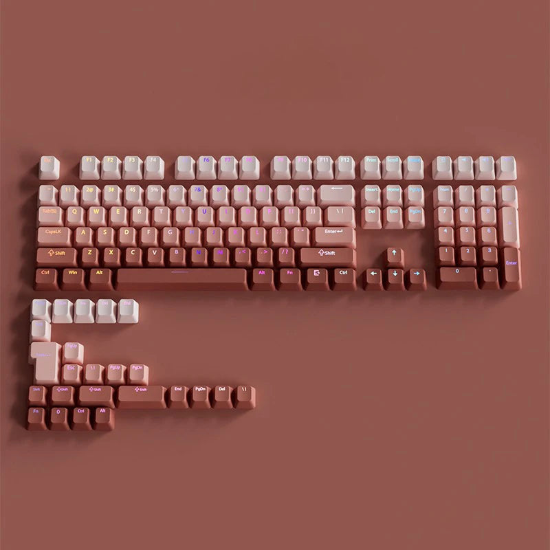 Gradient PBT Double-Shot Keycap Set (OEM, 133 Keys)