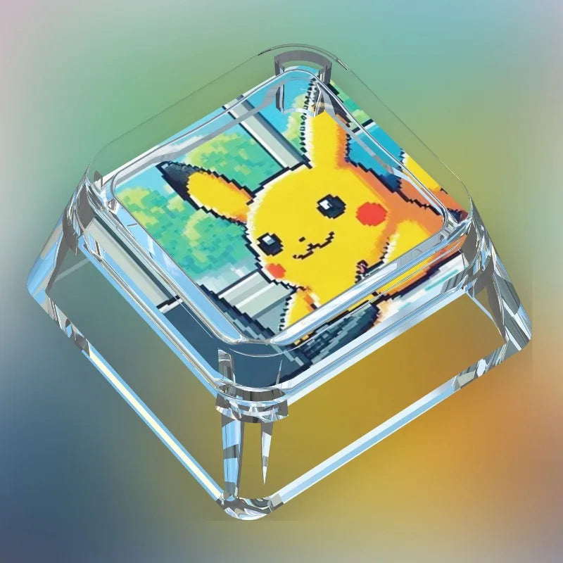 Cute Animal Figure Transparent ESC Keycap (MX Compatible)