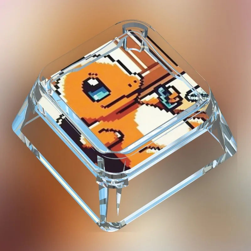 Cute Animal Figure Transparent ESC Keycap (MX Compatible)